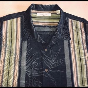 Tommy Bahama Short Sleeve Silk Shirt XXL
